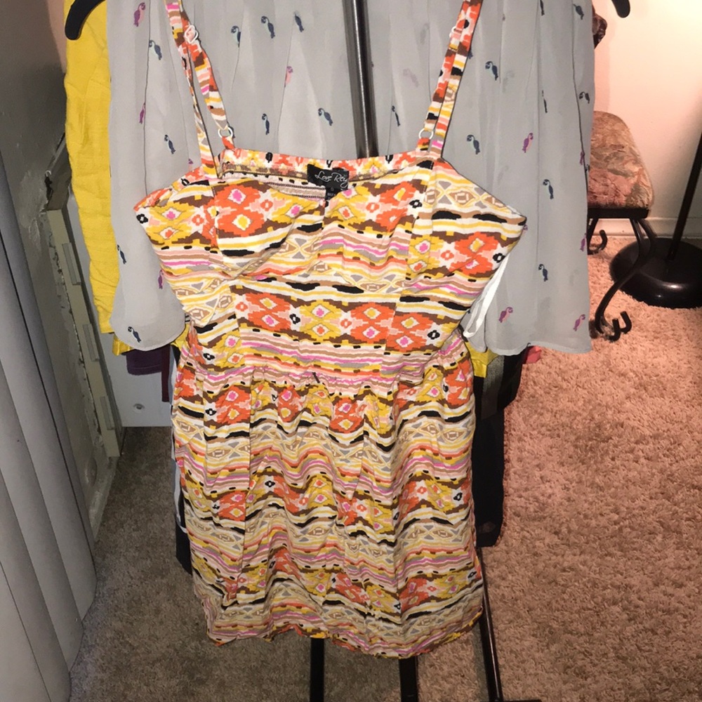 Fun dress.